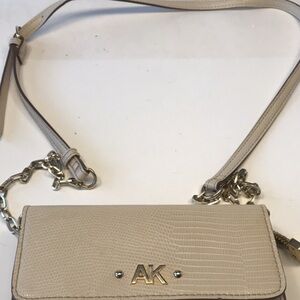 Anne Klein Cream Crossbody Bag